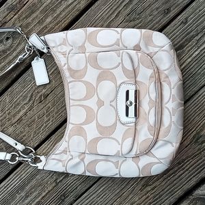 Coach crossbody satchel handbag purse